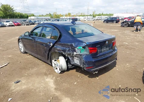 2016 BMW 328I xDrive из США, поврежденный, VIN WBA8E3G53GNT78945